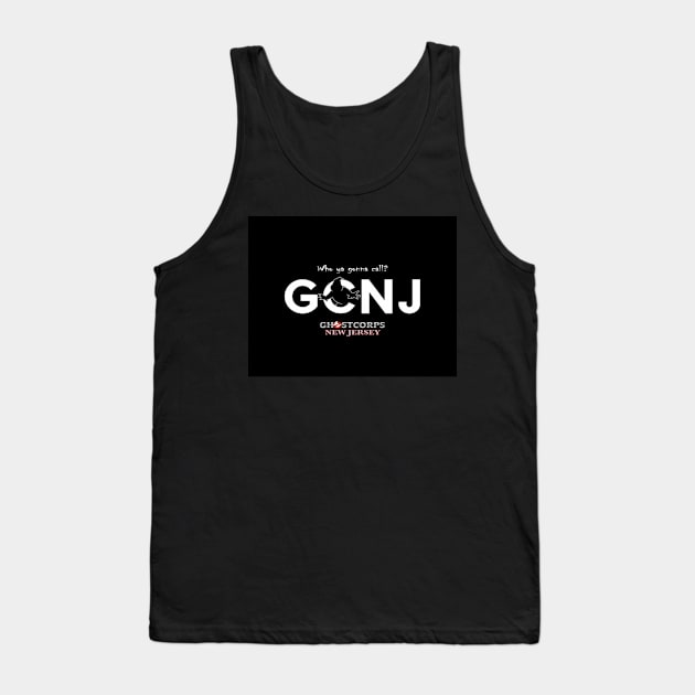 GCNJ Graphic Tank Top by GCNJ- Ghostbusters New Jersey